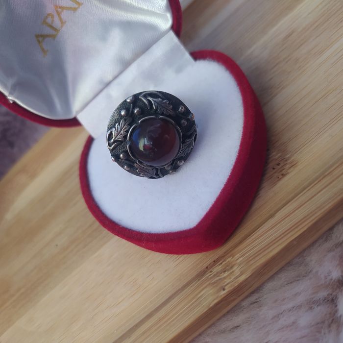 Srebrny pierścionek Warmet Dąbek