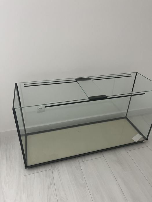 Akwarium proste 120x40x60cm + podstawa 120x40cm. Odbiór osobisty.