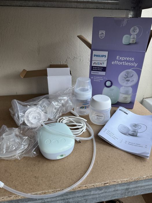 Молоковідсмоктувач Philips Avent + додаткова пляшечка+соска