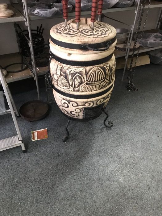 Тандир з відкідною кришкою №2