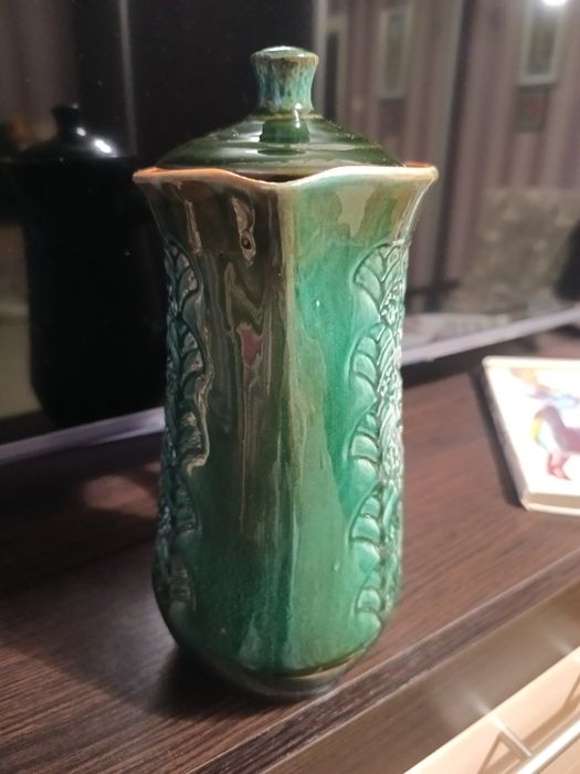 Глечик великий майоліка ЗХИ КУНГУР