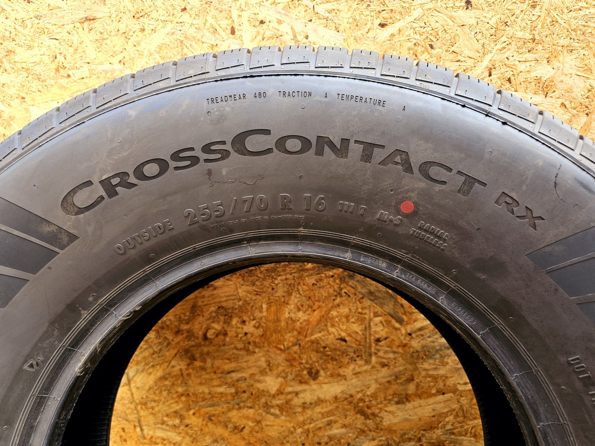 Nowe!!  255/70 r16 Continetal Cross Contact RX. 2024rok!!