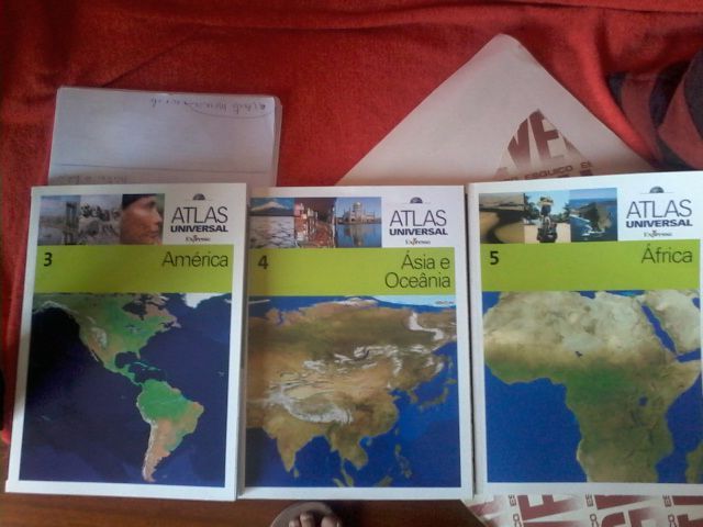 Revistas Mais Alto & História da Aviação & Atlas Universal