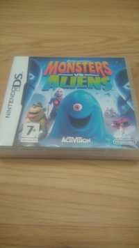Monsters vs Aliens - jogo Nintendo DS/3DS