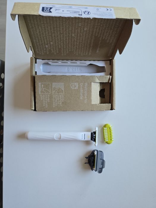 Golarka Philips OneBlade Intimate QP1924/30 biała