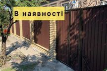 Профнастил для забора 2 метра ДВОСТОРОННІЙ