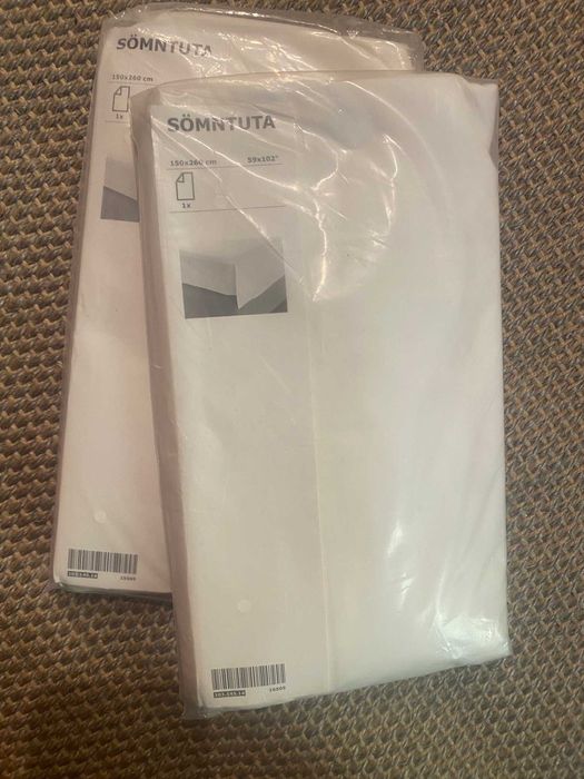 Tradycyjne prześcieradło Ikea Somntutta perkal 400 TC najwyższa jakość