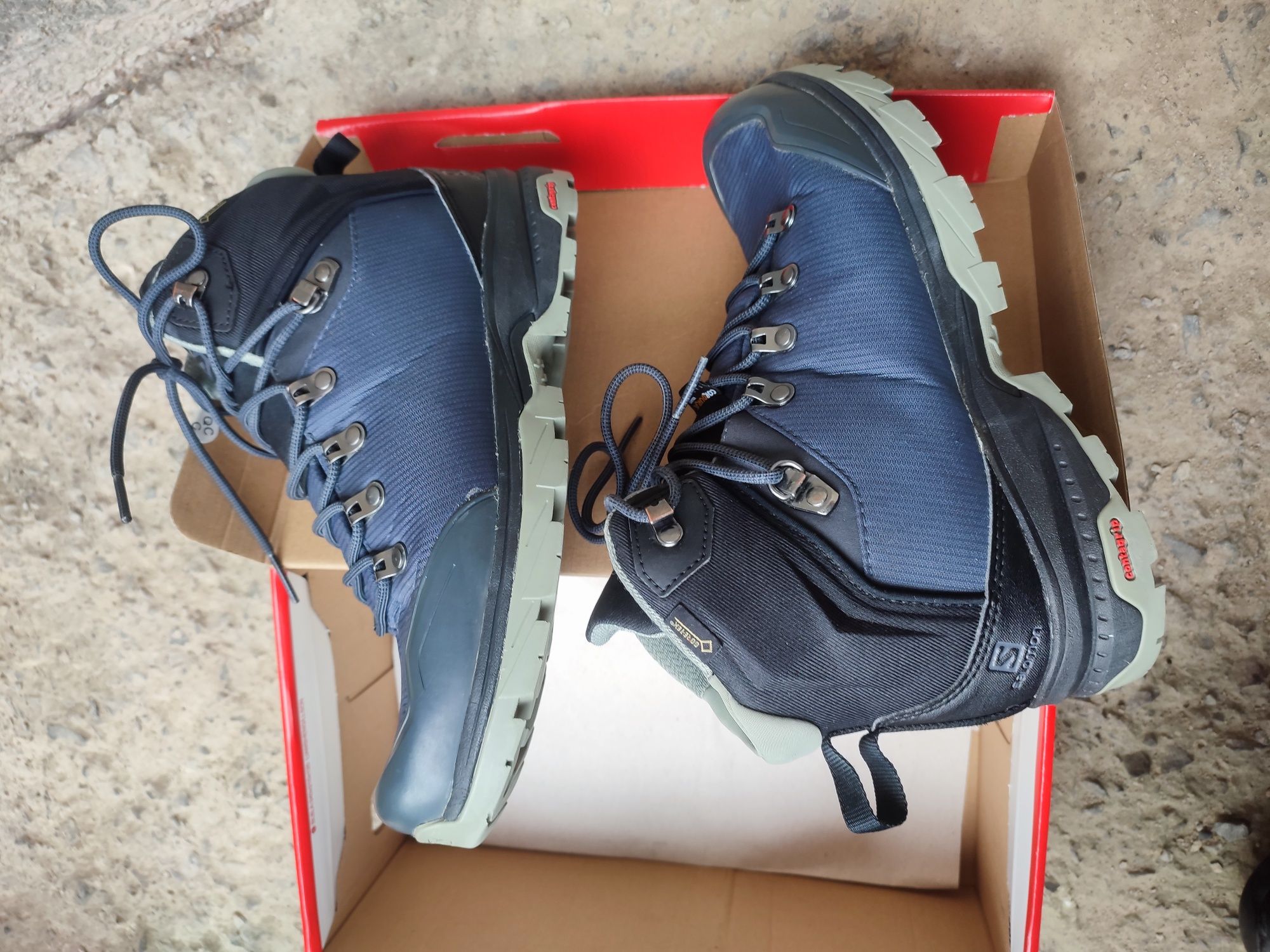 Треккинговые походные ботинки Salomon outback 500 gtx (40-41) Gore-Tex