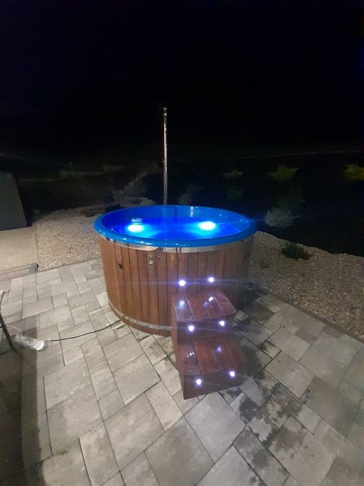 Balia Ogrodowa na 6-8 osób z Piecem opalanym drewnem