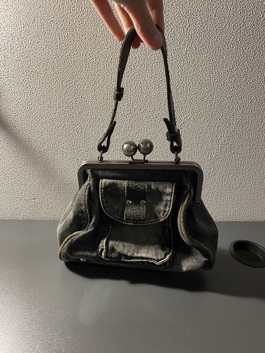 Клатч сумка серого цвета