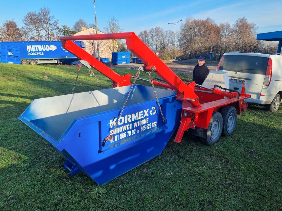 Przyczepa Bramowiec  Jotha Econ 3500.do kontenerów Mulda