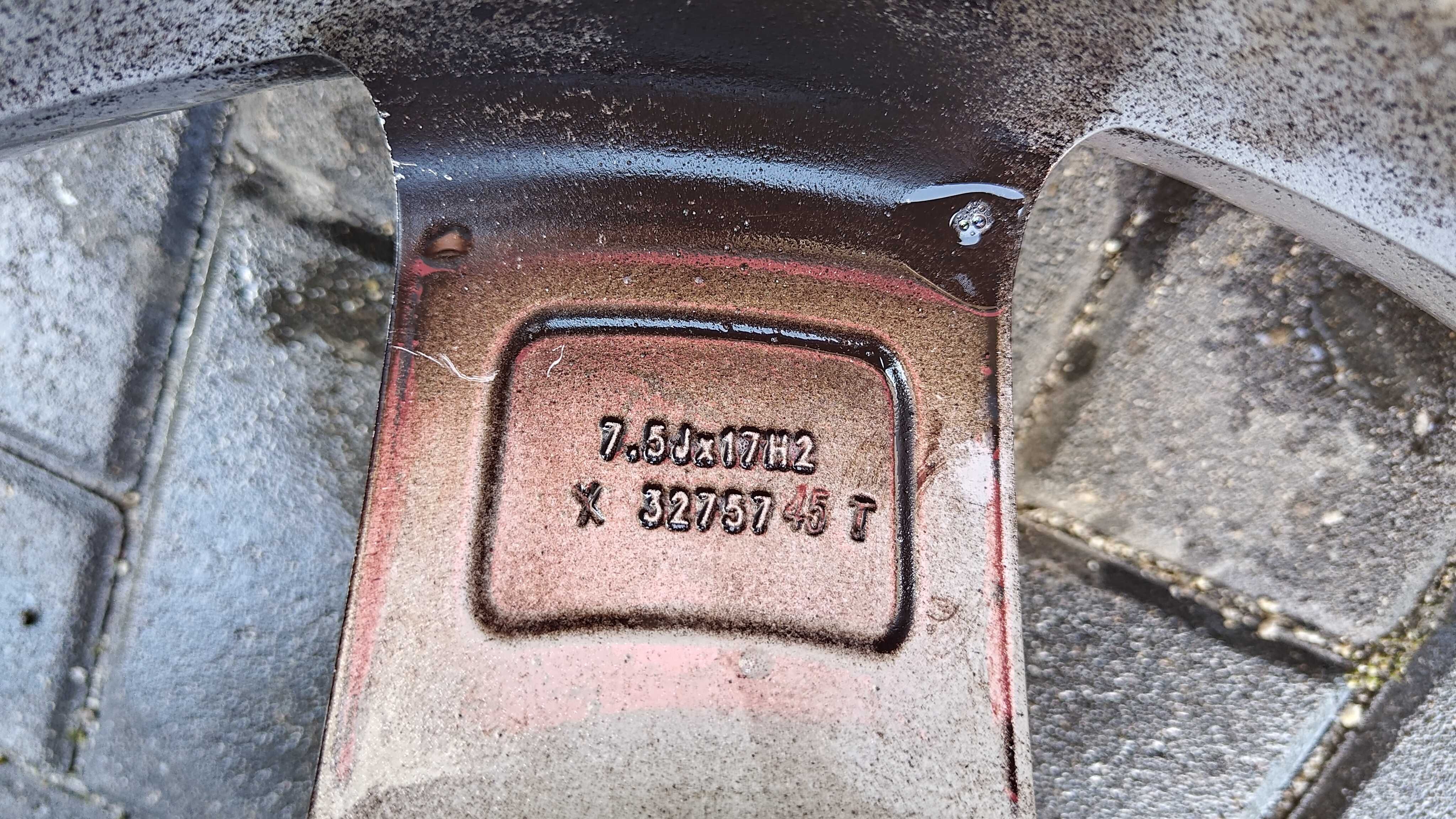 Koła Aluminiowe Aluett 7.5" x 17" 5x120 ET45 BMW OPEL AUDI