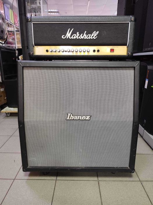 Підсилювач Marshall AVT50H + кабінет Ibanez TB412A