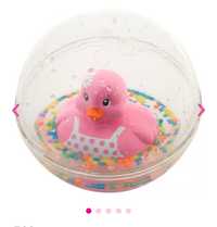 Игрушка для ванны Fisher-Price Утенок в шаре розовый (DVH21/DRD82)