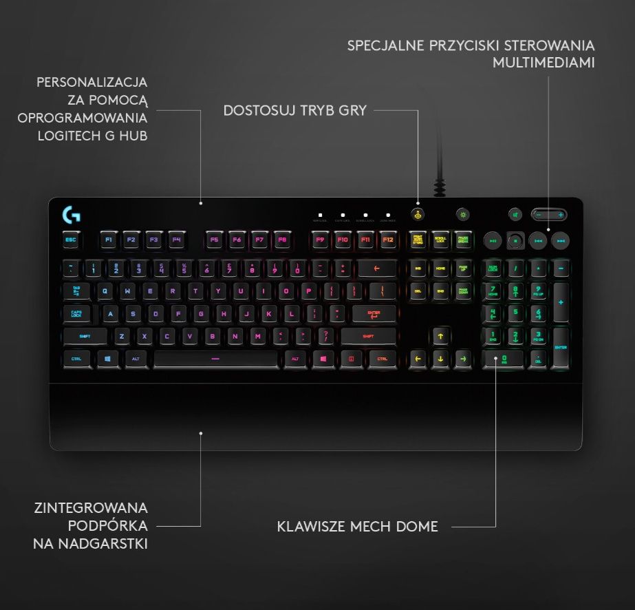 Klawiatura LOGITECH G213