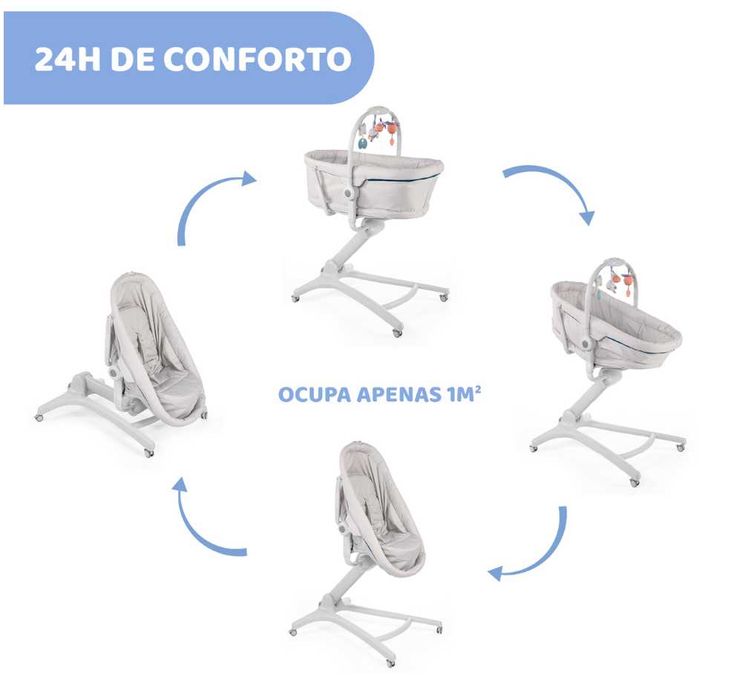 Berço Chicco Baby Hug 4 em 1