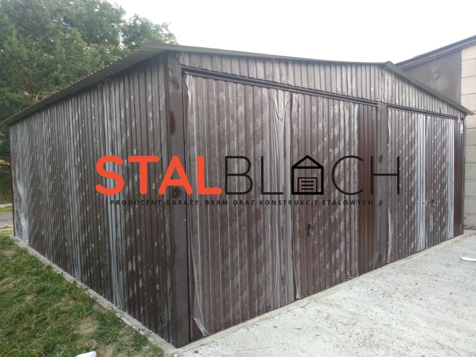 Garaż Blaszany Podwójny 6x5