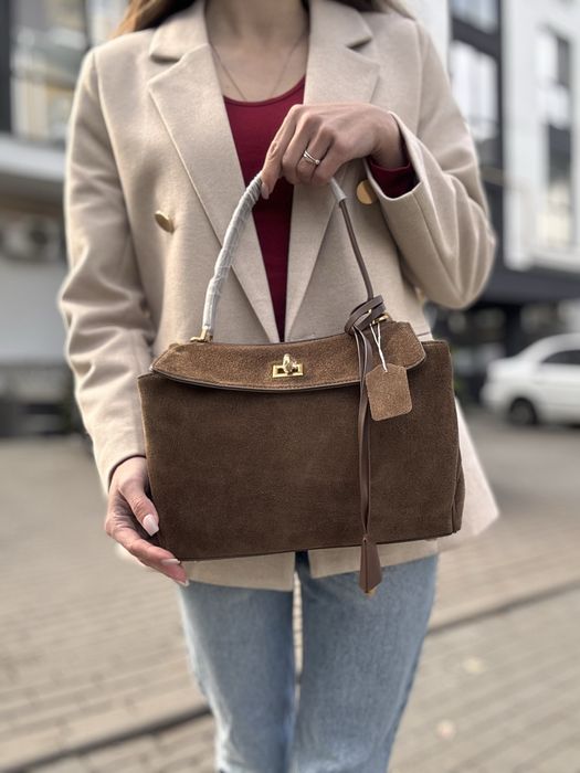 Сумочки із натуральної замші Polina & Eiterou