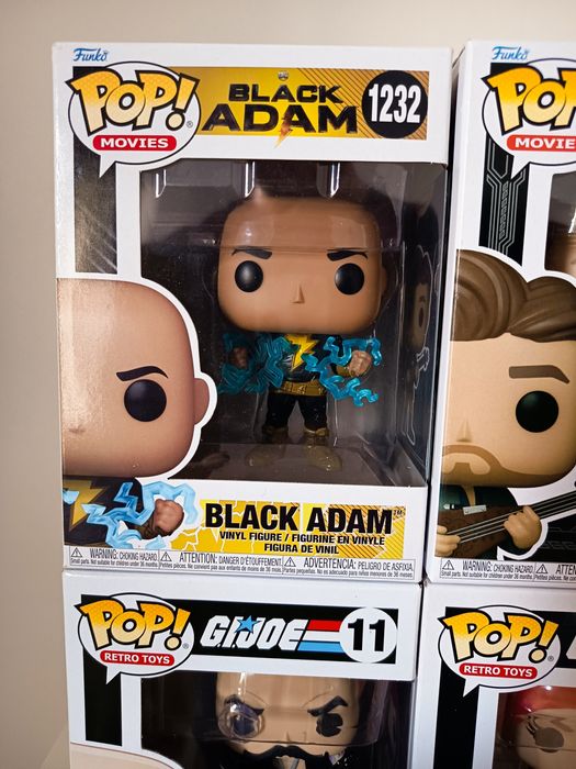 4 Funko Pop's originais