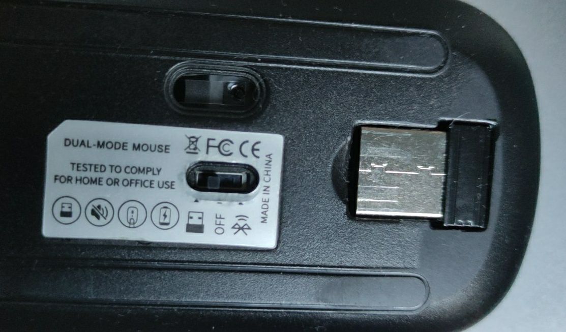 Mysz bezprzewodowa Bluetooth+2.5G