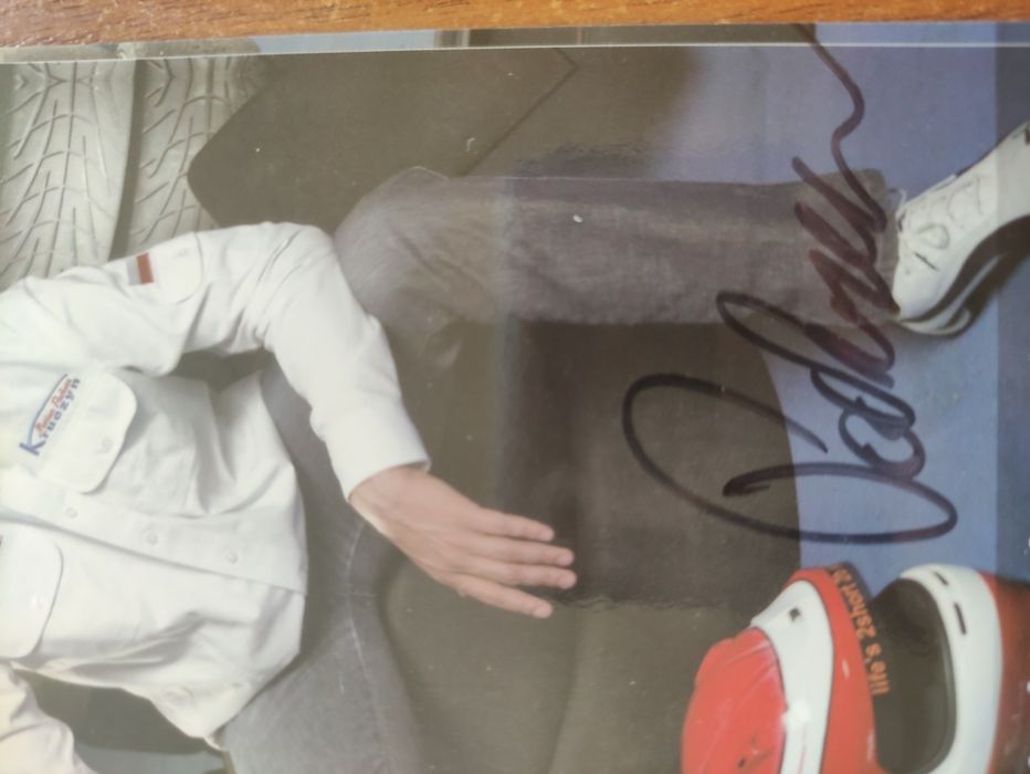 Autograf, podpis - Patryk Pachura Kierowca Samochód Kolekcja Sport