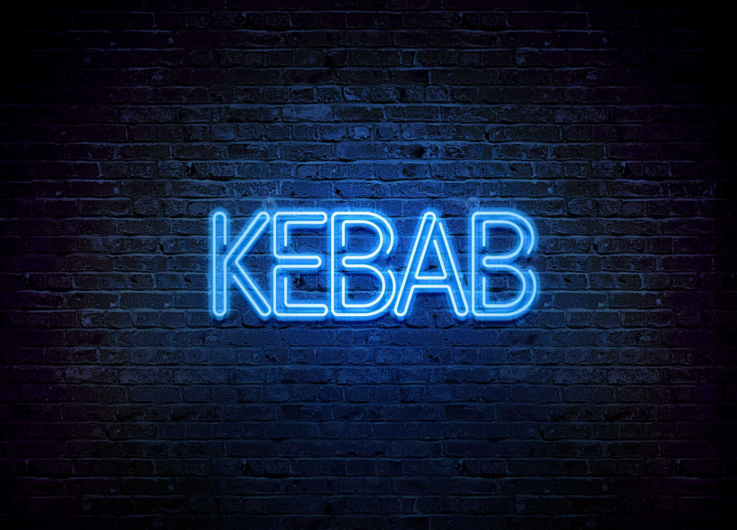Reklama neon led - KEBAB