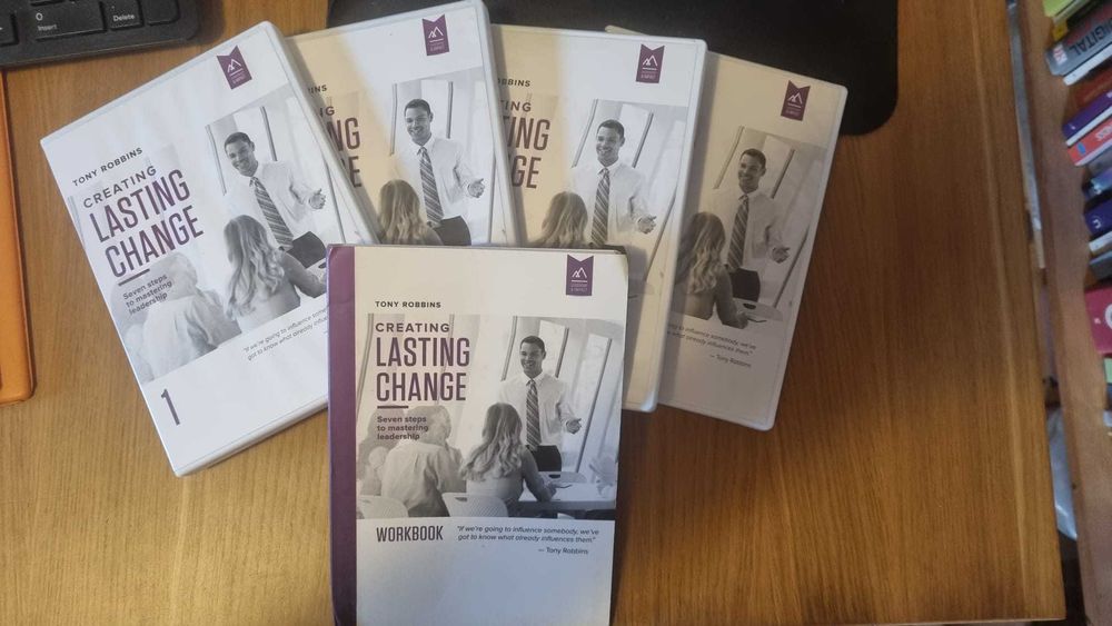 CD's e livros Tony Robbins