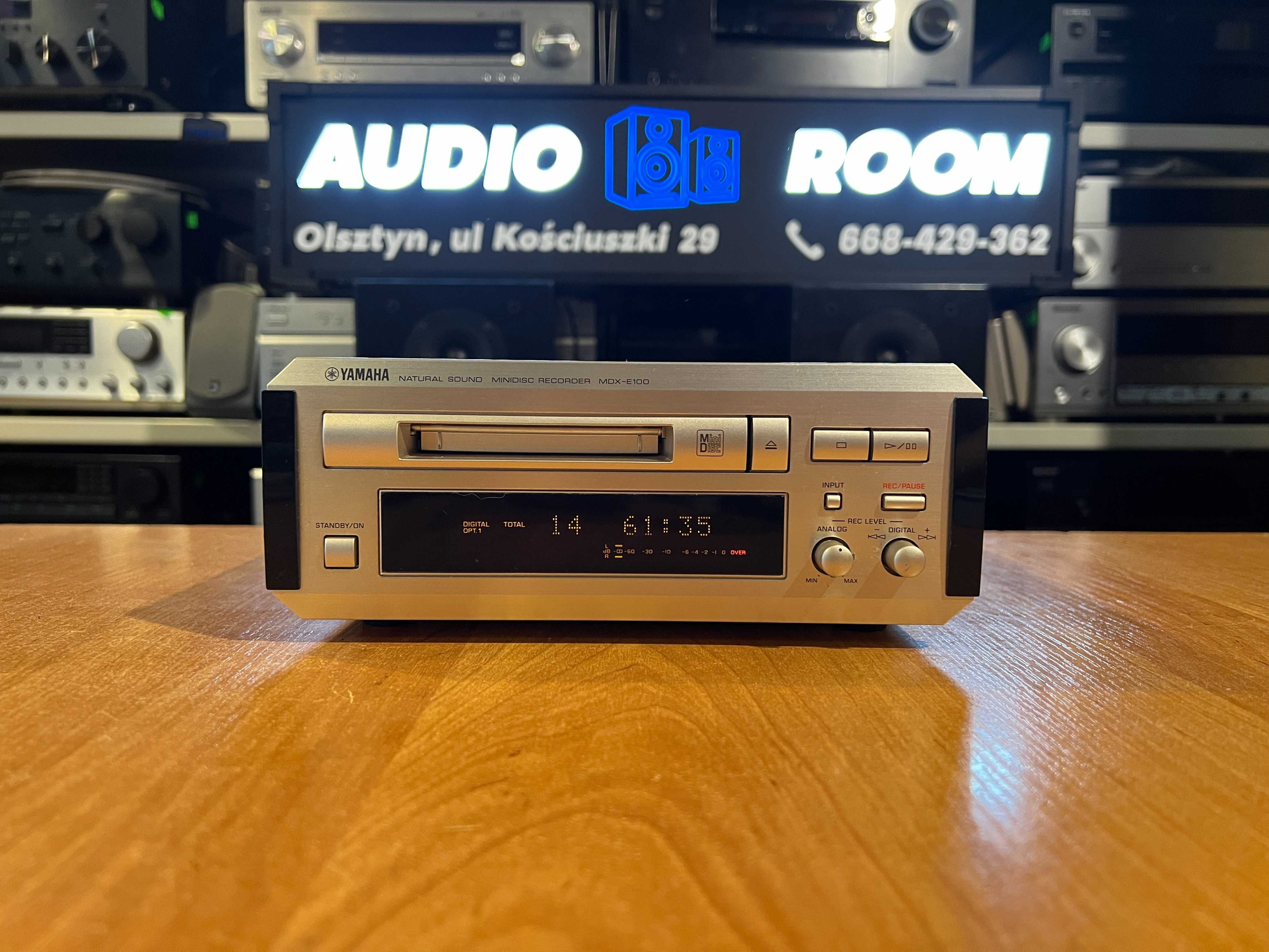 Odtwarzacz MiniDisc Yamaha MDX-E100 Audio Room