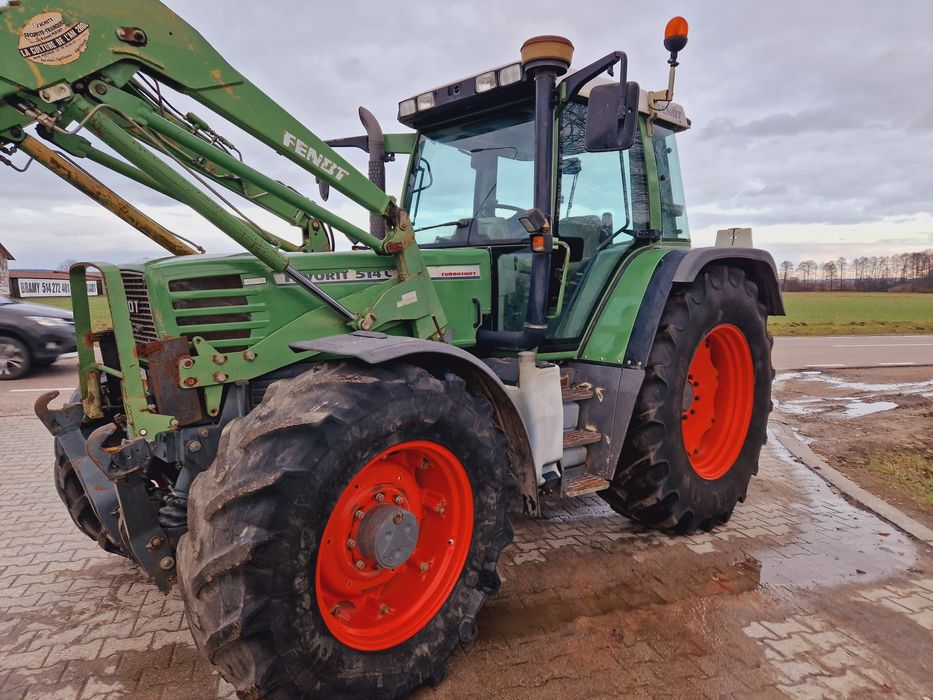 Fendt Favorit 514 C Tur bardzo ładny stan 98r Miękka oś