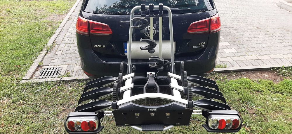 Thule EuroWay G2 922 uchylny bagażnik 3 rowery platforma na hak wysylk