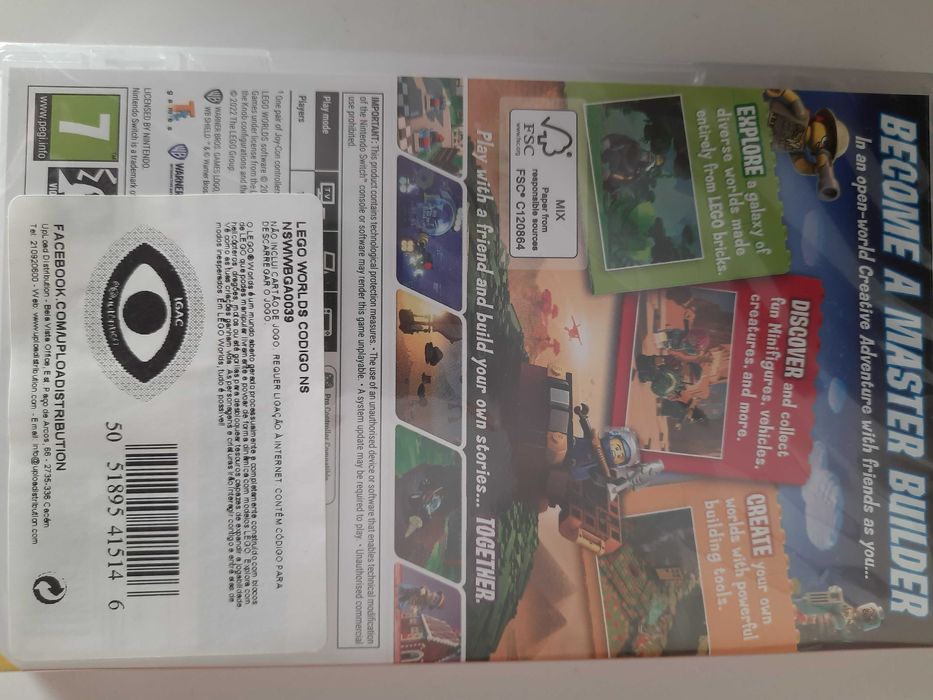 Jogo Nintendo Switch LEGO Worlds