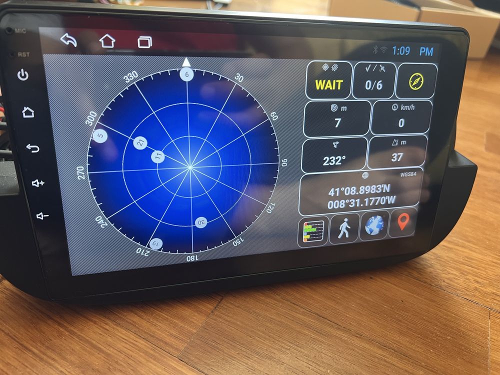 Radio Fiat 500 GPS Bluetooth Android