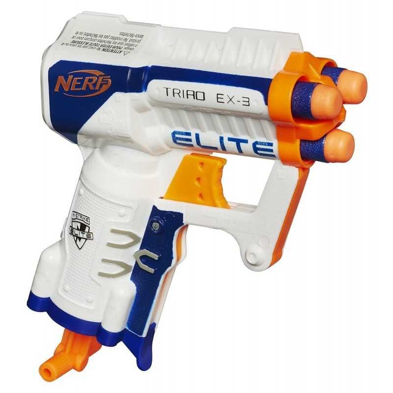 Бластер Nerf N-STRIKE ELITE TRIAD EX-3 Hasbro A1690 Нерф