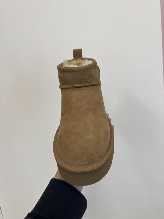 Угги , UGG , коричневые угги на платформе
