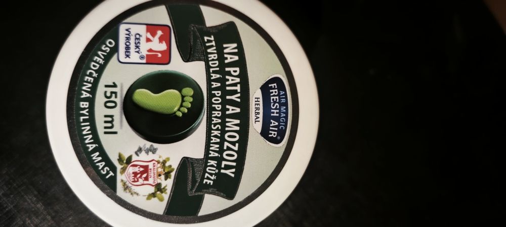 Maść ziołowa na pięty i odciski