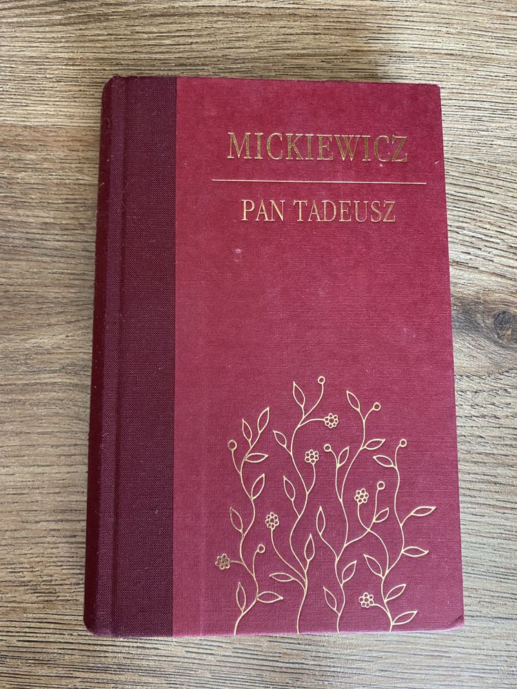 Książka „Pan Tadeusz” Adam Mickiewicz
