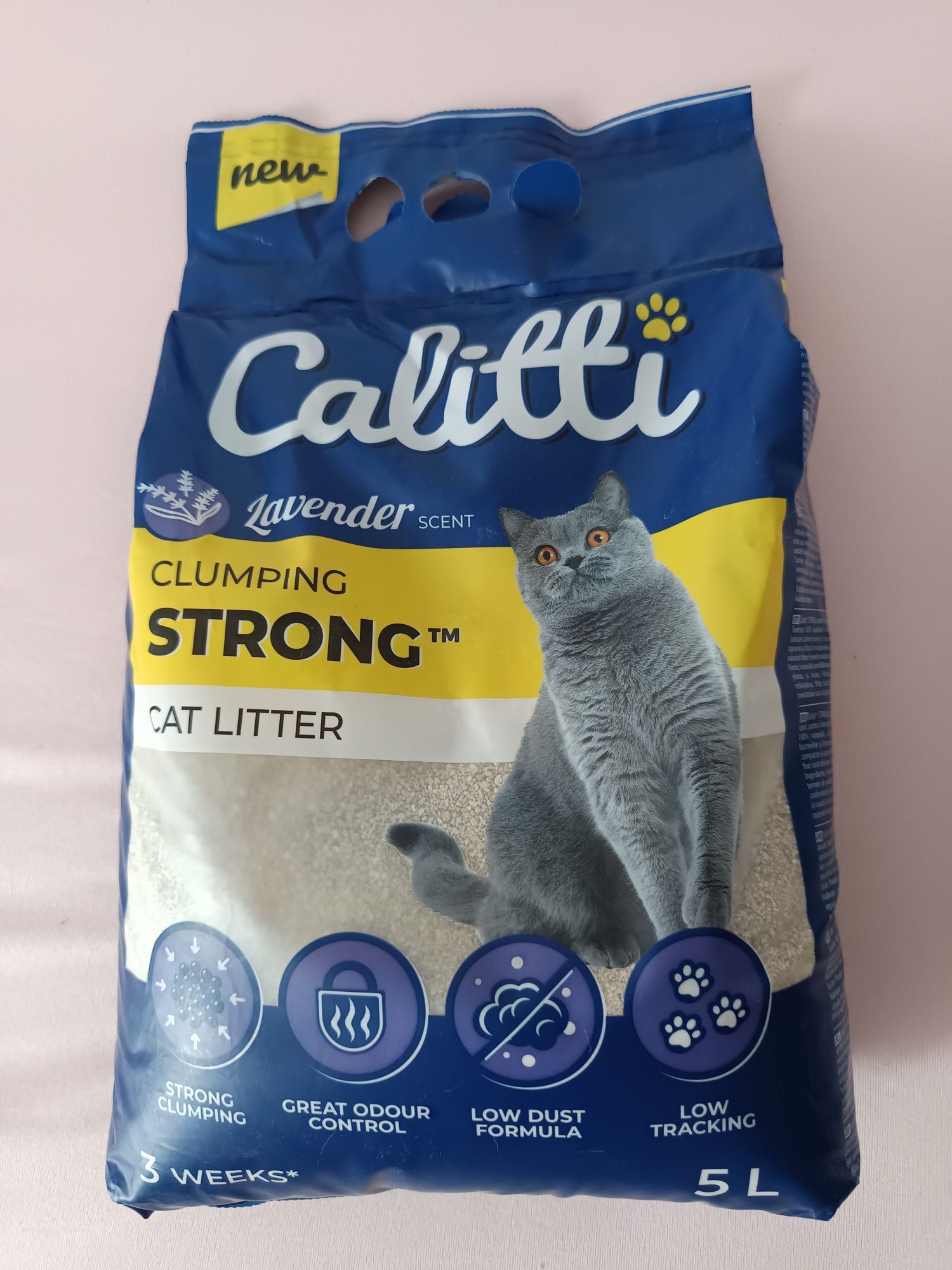 Żwirek dla kota Calitti Strong