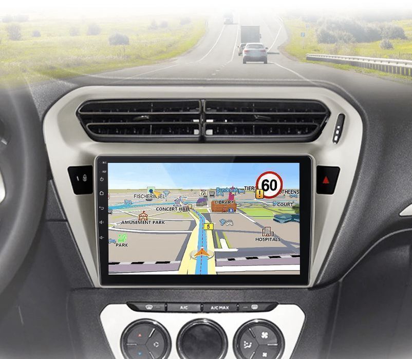 Radio Android V2 Plus do Peugeot 301 i Citroën C-Elysée 4GB, 64GB