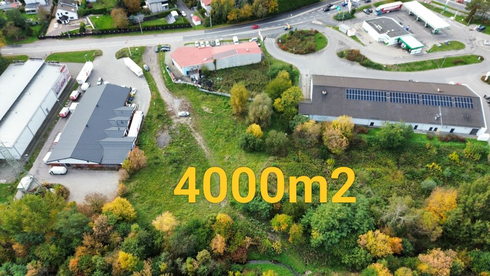 * Działka usługowa Rybnik obok Bodzio Biedronka blisko centrum 3818m2