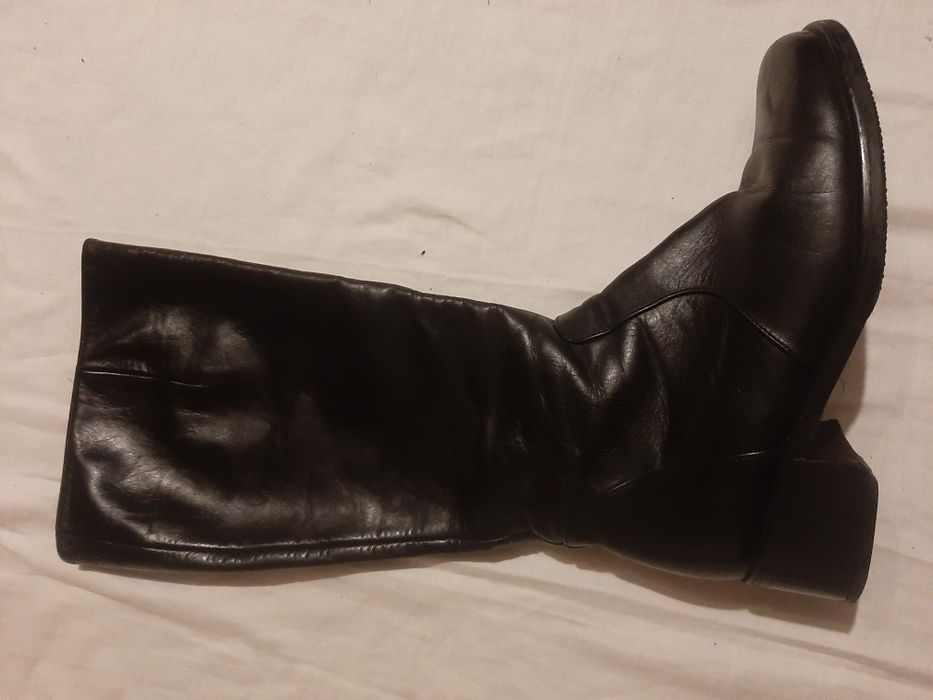 Kozaki damskie długie czarne  ,Gabor