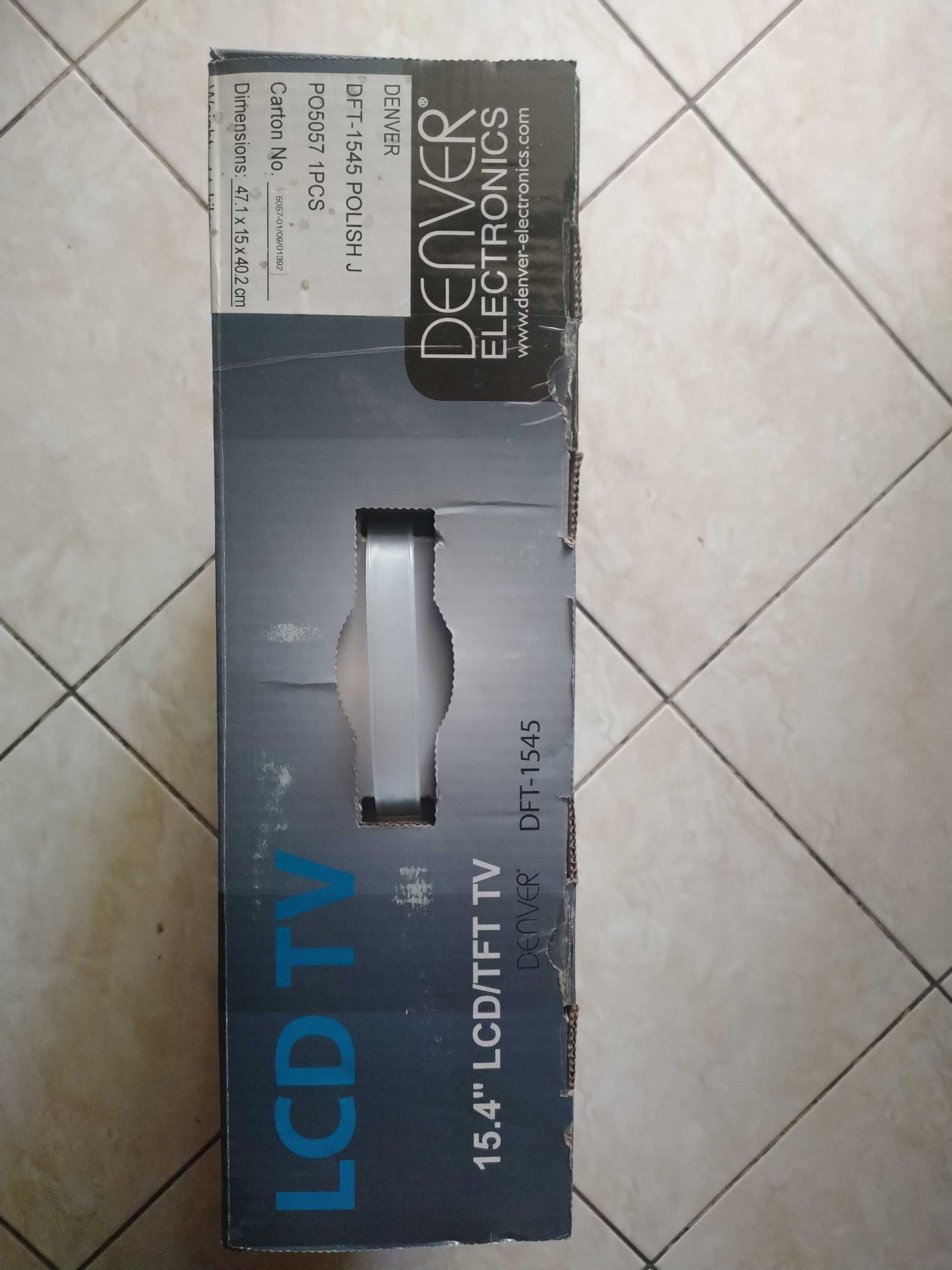 oryginalny karton do telewizora DENVER 15,4 LCD