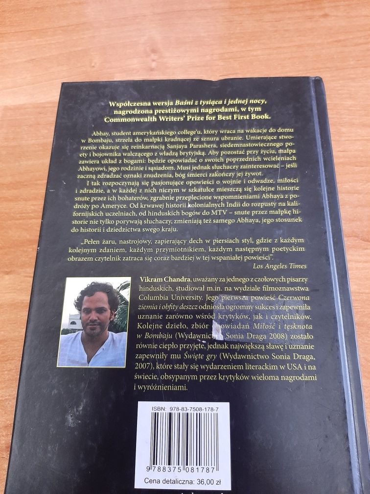 Vikram Chandra. Czerwona ziemia i obfity deszcz