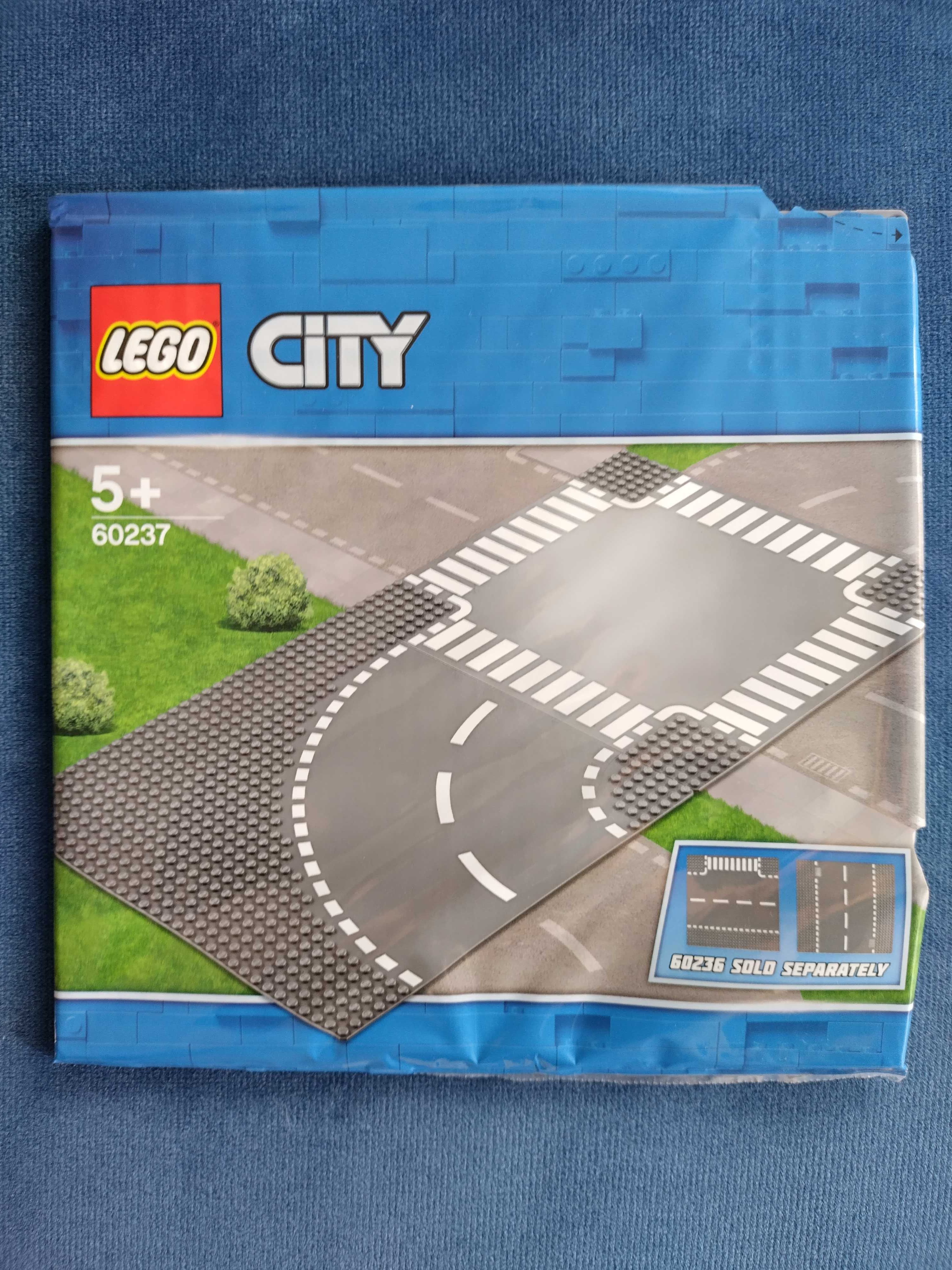 Lego City 60237 ulica, zakręt i skrzyżowanie