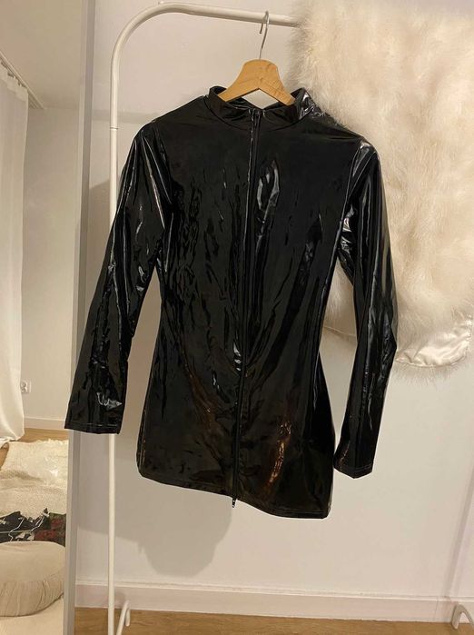 Sukienka Noir Handmade PVC Mini M 38