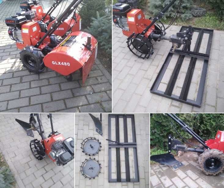 Aerator rurkowy Glebogryzarka Wertykulator Rębak Piła Kosiarka Walec
