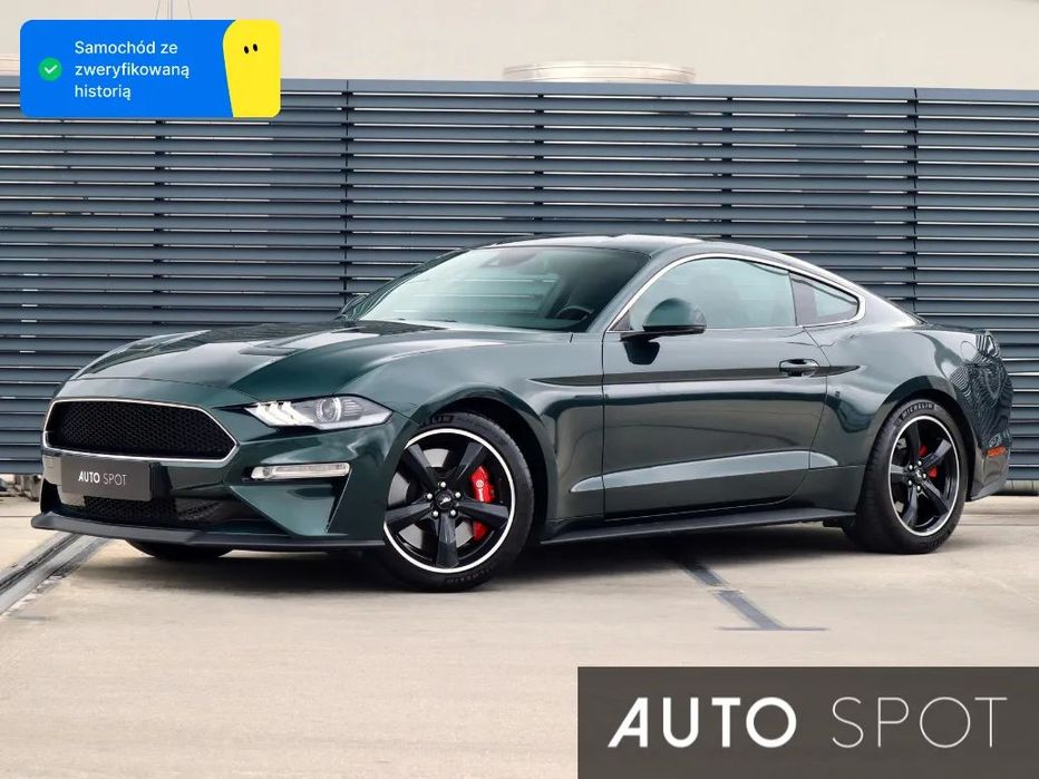 Ford Mustang V8, Rej. 2021, Manual, Fotele Recaro, MagneRide, PL, 1 Wł., CarPlay