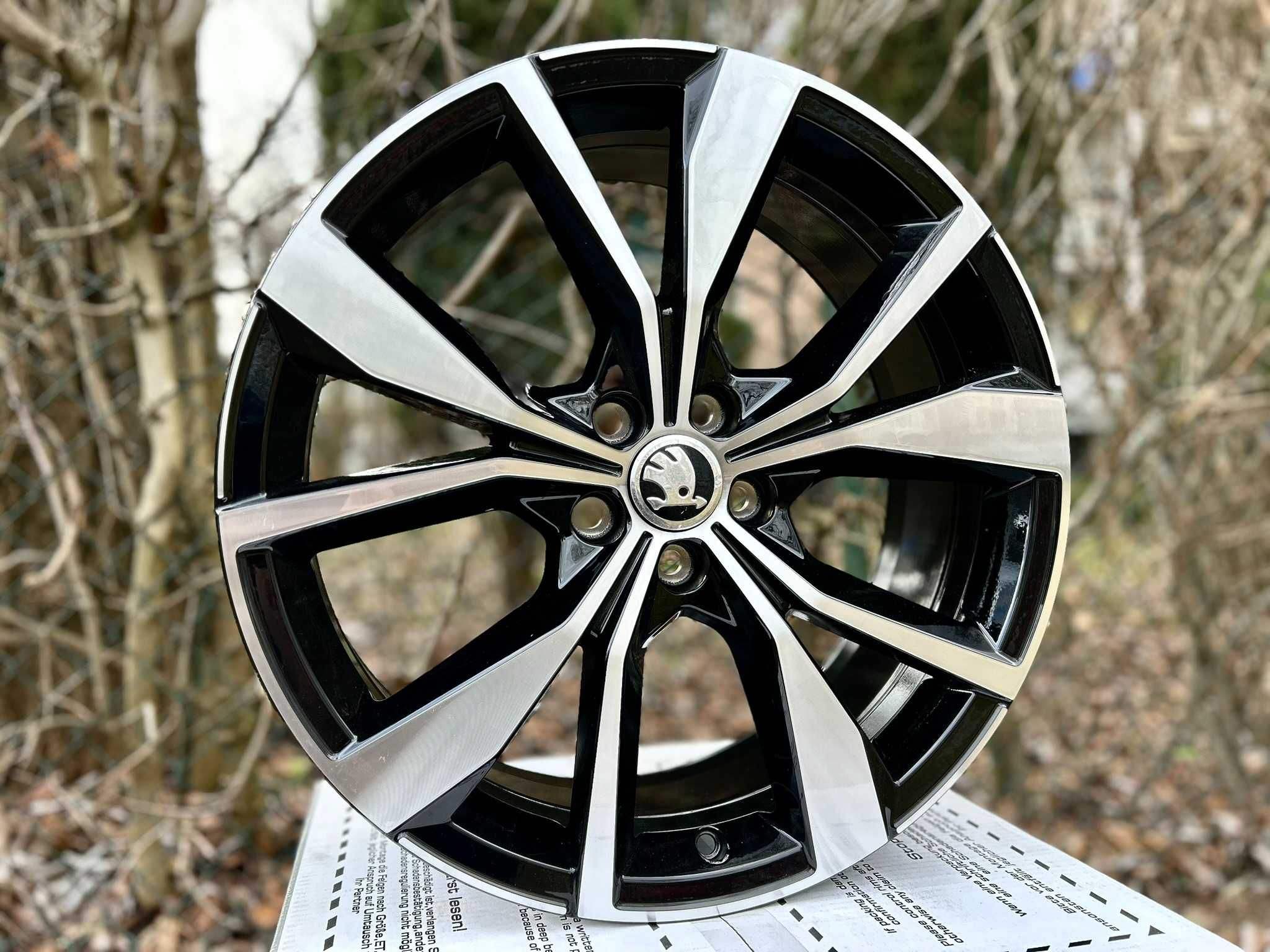 alufelgi r18 5x100 Skoda NOWE! Fabia Rapid Kamiq Roomster Scala #122
