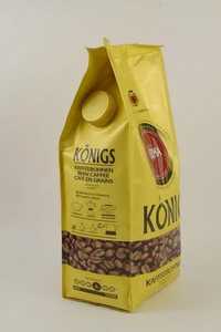 Кава Konigs Kaffe Crema 1 кг зерно та 500г мелена espresso арабіка