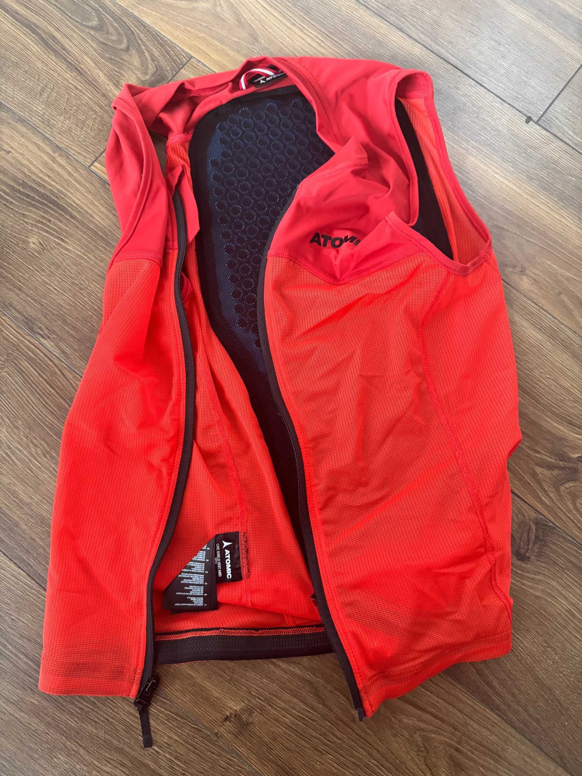 Ochraniacze na narty / Kamizelka Atomic LIVE SHIELD Vest JR Red Roz S