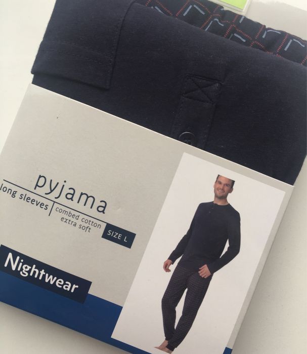 Чоловіча піжама бавовна L